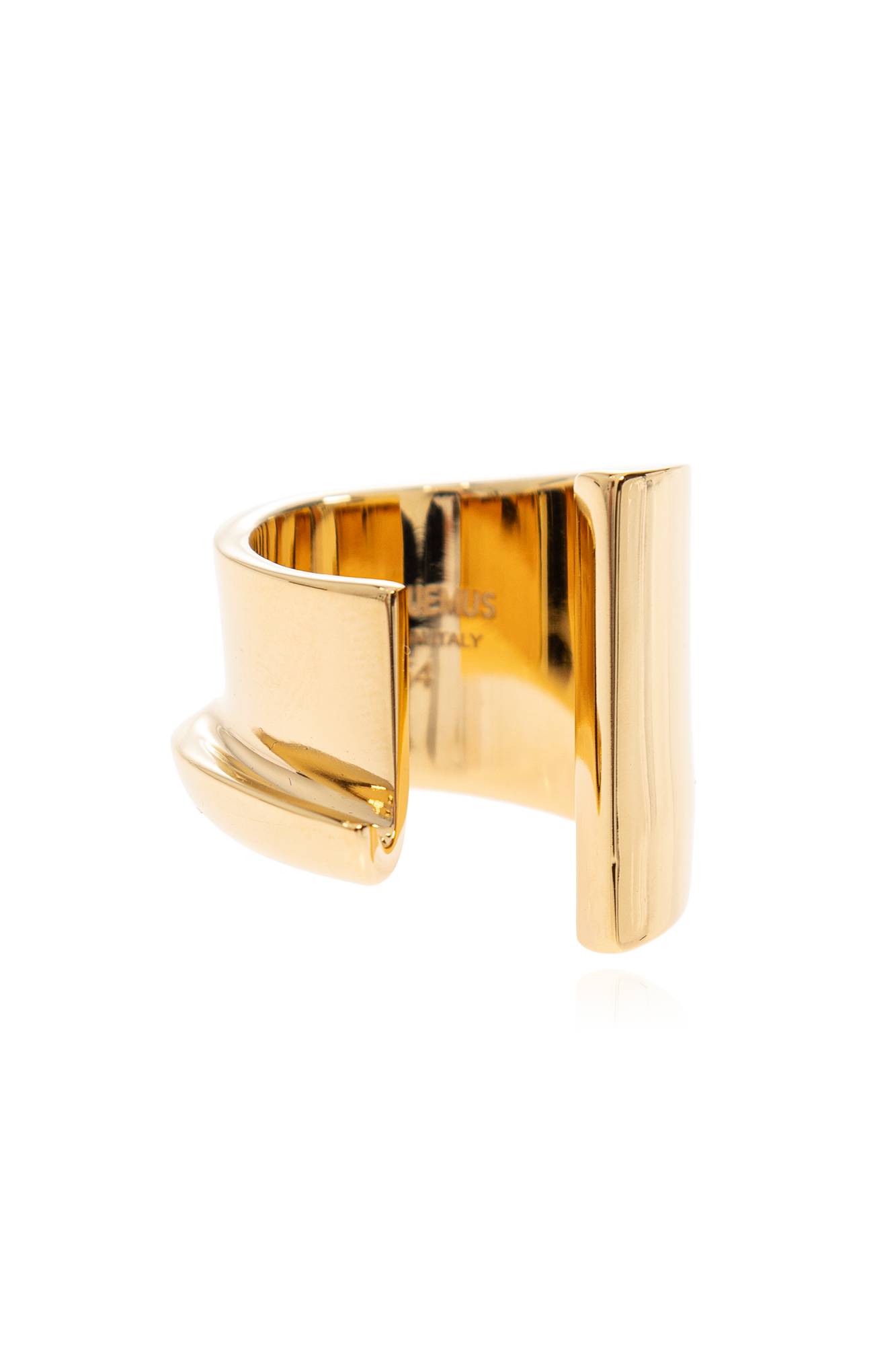 Gold Brass ring Jacquemus - Vitkac AS